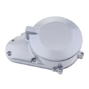 Motorcycle Silver Engine Stator Clutch Cover Crank Case for Kawasaki ZZR600/ZX600/ZZR400/ZX600E