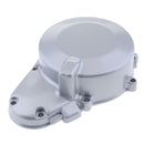 Motorcycle Silver Engine Stator Clutch Cover Crank Case for Kawasaki ZZR600/ZX600/ZZR400/ZX600E