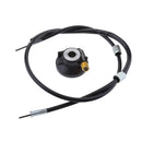12mm Scooter Speedometer Drive Gear + Line for Chinese GY6 50cc 150cc