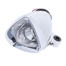 12V New Chrome Triangle Motorcycle Driving Fog Light Spot Lamp 95mm 3.74