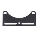 Motorcycle Bottom Mount Dual Headlight Head Light Bracket For Harley Black