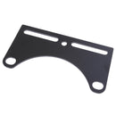 Motorcycle Bottom Mount Dual Headlight Head Light Bracket For Harley Black