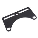 Motorcycle Bottom Mount Dual Headlight Head Light Bracket For Harley Black