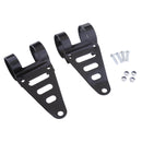 Heavy Duty Metal Head Light Spot Light Fork Mounting Bracket for Motorcycle Harley Yamaha