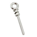M10 x 100mm Marine Grade Stainless Steel Lifting Eye Bolt Nut Long Shank