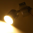5W 12V LED Boat Reading Switch Light Wall Lamp Silver Shell Warm White LED