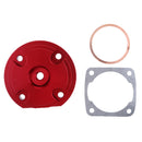 RED ENGINE CYLINDER HEAD COVER CASE CASING FOR 2 STROKE 47CC 49CC MOTORBIKE