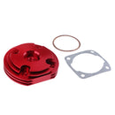 RED ENGINE CYLINDER HEAD COVER CASE CASING FOR 2 STROKE 47CC 49CC MOTORBIKE