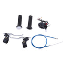 Throttle Cable Control Handle Grips Kill Switch Brake Levers Kit for 2 Stroke 47CC 49CC Mini Pocket Bike