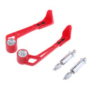 2pcs Universal Handguard Hand Guard for Kawasaki ATV Dirt Bike Scooter Red