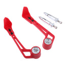 2pcs Universal Handguard Hand Guard for Kawasaki ATV Dirt Bike Scooter Red