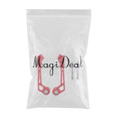 2pcs Universal Handguard Hand Guard for Kawasaki ATV Dirt Bike Scooter Red