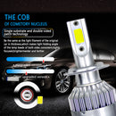 H7 COB LED Bulb HID White Hi/Lo Beam Motorcycle Headlight 6000K High Power