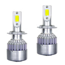 H7 COB LED Bulb HID White Hi/Lo Beam Motorcycle Headlight 6000K High Power