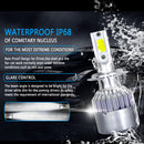 H7 COB LED Bulb HID White Hi/Lo Beam Motorcycle Headlight 6000K High Power