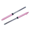 Front Forks Legs Shocks Suspension Pink Set For Yamaha PW50 PY50 Peewee50