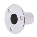 25mm 90 Degree Round Base High Polished Stainless Steel Boat Hand Rail Fitting Flush Mount