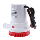 24VDC 2000GPH Submersible Bilge Pump For Marine Boat Electric RV
