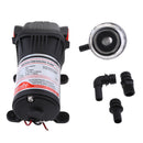 24V 10.5LPM Self Priming Water Pressure Diaphragm Pump for Boat Marine RV