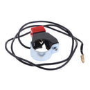 Red Button Universal Motorcycle 7/8" Handlebar Mount ATV Dirt Bike Kill On-Off Switch
