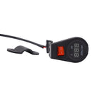 Motorbike 12-24V Red LED Digital Display Voltmeter Volt Gauge With Switch