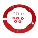 Red Motorbike CNC Aluminum Transmission Belt Pulley Cover for Yamaha TMAX530