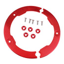 Red Motorbike CNC Aluminum Transmission Belt Pulley Cover for Yamaha TMAX530
