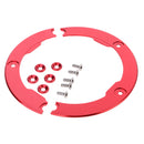 Red Motorbike CNC Aluminum Transmission Belt Pulley Cover for Yamaha TMAX530