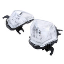 Front Turn Signals Lens Cover Guard Clear For KAWASAKI Z1000SX 2011-2013