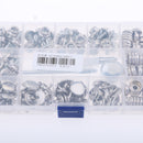 153Pcs Boat Canvas Fabric Snap Cover 12mm Screw Stud Button Socket Fastener Kit