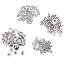 100 Pieces Stainless Steel Fastener Snap Set, Include Button Stud Socket