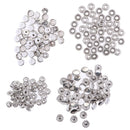 100 Pieces Stainless Steel Fastener Snap Set, Include Button Stud Socket