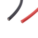 10ft 10AWG Flexible Silicone Wire Cable (Black 5ft + Red 5ft) For Car Boat