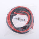 10ft 10AWG Flexible Silicone Wire Cable (Black 5ft + Red 5ft) For Car Boat