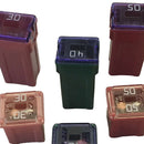 10Pcs Car Upfitters Automotive Square Shaped Assortment Fuse Kit 20A 30A 40A