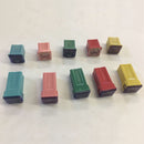 10Pcs Car Upfitters Automotive Square Shaped Assortment Fuse Kit 20A 30A 40A