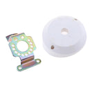 Marine Cable Steering 20 Degree Bezel Kit Boat Outboard Engine Helm White