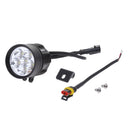Brightness 60W 7000K LED Motorcycle Boat Spot Driving Headlight Fog Light