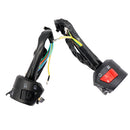 2x Waterproof 7/8" Handlebar Switch for Engine Stop Horn Turn Signal Light