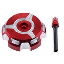 CNC Aluminum Gas Fuel Tank Cap Breather Vent for KTM 200 EXC 1998-2005 Red