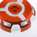 CNC Aluminum Fuel Gas Tank Cover Cap&Breather Valve For KTM 200 EXC 1998-05
