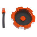 CNC Aluminum Fuel Gas Tank Cover Cap&Breather Valve For KTM 200 EXC 1998-05