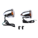 Rear LED Turn Signal Lights With Bracket For Harley Sportster XL 883 1200 48