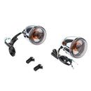 Rear LED Turn Signal Lights With Bracket For Harley Sportster XL 883 1200 48