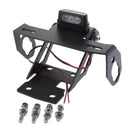 Motorcycle License Plate Taillight Holder For Kawasaki Z650 Ninja 650 17-18