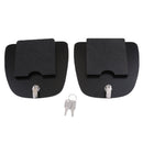 ABS Lower Fairing Locking Glovebox Doors Set for Harley Touring 2005-2013