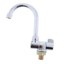 360 Rotating Single Cold Water Foldable Kitchen Boat Faucet Tap Filter