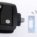 Black Entry Door Lock Latch Handle Knob Deadbolt For RV Camper Trailer Door