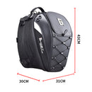 Motorcycle Bike Rear Sport Back Seat Bag Helmet Pack Luggage for SUZUKI