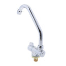 RV Marine Single Cold Tap Sink Water Kitchen 360 Degrees Swivel Spout Wash Faucet